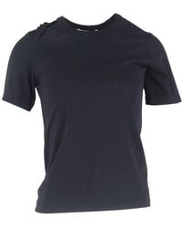 Victoria Beckham - Preloved Cut-Out Accent T-Shirt - Lyst
