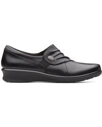 Clarks - Hope Roxanne Slip Ons - Lyst