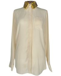 Altuzarra - Preloved Sequined Collar Long Sleeve Blouse - Lyst
