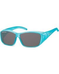 Montana - Rectangle Matte Smoke Polarized Fo4 - Lyst