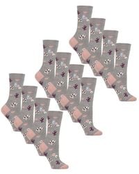 Heat Holders - 12 Pairs Ultra Lite Soft Thermal Socks - Lyst