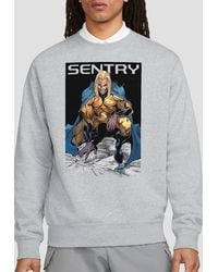Marvel - Comics Sentry Void Grin Sweatshirt, Athletic Heather - Lyst