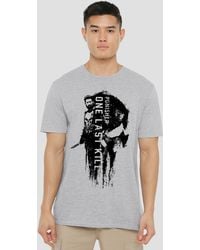 Marvel - Punisher One Last Kill Frank Castle T-Shirt, Athletic Heather - Lyst