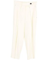 Max Mara - Preloved Sportmax Pleated Straight-Leg Trousers - Lyst