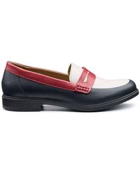 Hotter - Wide Fit 'Dorset' Loafers - Lyst