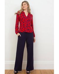 Kite - Athelhampton Wide Leg Jersey Trousers - Lyst