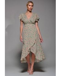 Jolie Moi - Petite Hi-Low Dress - Lyst