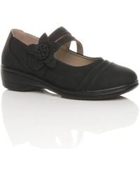 AJVANI - Low Heel Flat Comfort Mary Janes - Lyst