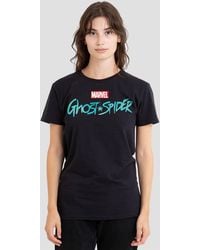 Marvel - Spiderman Ghost Spider Classic Logo T-Shirt - Lyst