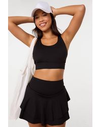Pink Vanilla - Crossback Active Crop Top - Lyst