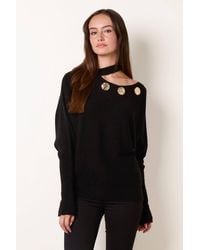 Blue Vanilla - Long Sleeve Round Neck Jumper - Lyst