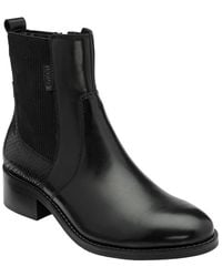 Lotus - Lizard-Print Leather 'Lindley' Ankle Boots - Lyst