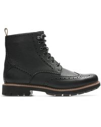 Clarks - Batcombe Lord Ankle Boots, Lace Up - Lyst