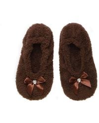 AJVANI - Grip Sole Footsie Sock Slippers - Lyst