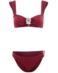 WOVCOR - Underwired Bikini Set W/ Ring Detail & Wide Straps - Lyst