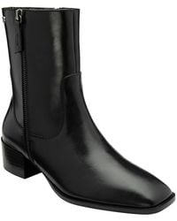 Ravel - Leather 'Carter' Square-Toe Ankle Boots - Lyst