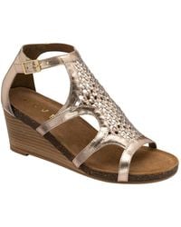 Ravel - 'Childers' Leather Wedge Sandals - Lyst
