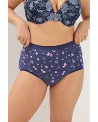 Yours - 5 Pack Star Print Full Briefs - Lyst