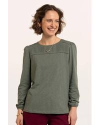 Brakeburn - Zofia Ladder Trim Long Sleeve T-Shirt - Lyst