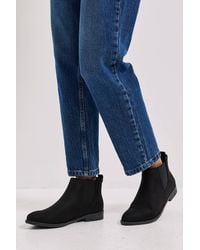 Dorothy Perkins - Wide Fit Megs Flat Chelsea Boots - Lyst