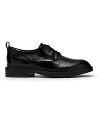 Clarks - Previa Lace Patent Derby Shoes, Lace Up - Lyst