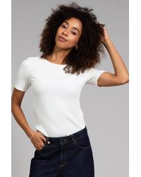 Kite - Portesham Ribbed T-Shirt Off - Lyst