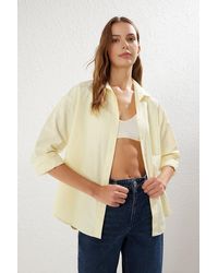 WOVCOR - Loose Fit Cotton Woven Shirt - Lyst
