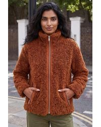 Roman - Teddy Borg Bomber Coat - Lyst