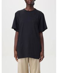 Max Mara - Mm Logo Short Sleeve T-Shirt Wo - Lyst