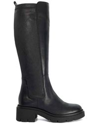 Dune - 'Toni' Leather Knee High Boots - Lyst