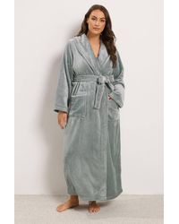 Yours - Luxe Dressing Gown - Lyst