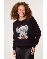 Blue Vanilla - Long Sleeve Round Neck Jumper - Lyst
