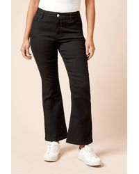 Dorothy Perkins - Petite Comfort Stretch Bootcut Jeans - Lyst