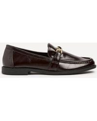 Linzi - Affluent Faux Leather Slip On Loafer - Lyst