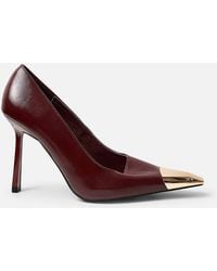 Public Desire - Rotate Toe Cap Detail High Heel - Lyst