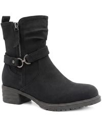 Pavers - Warm Lined Zip Fasten Calf Length Boots - Lyst