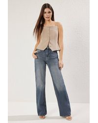WOVCOR - Vintage High Waisted Wide Leg Jeans - Lyst