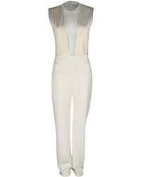 Galvan London - Preloved Bridal Soho Flared Jumpsuit - Lyst