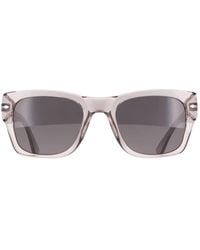 Persol - Square Transparent Dark Po3384S - Lyst