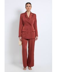 Wallis - Relaxed Soft Flare Trouser - Lyst
