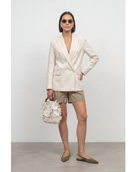 Dilvin - Tencel Cotton Linen Jacket - Lyst