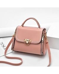 AJVANI - Shoulder Handheld Top Handle Cross Body Clutch Bag - Lyst
