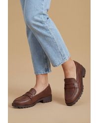 Dorothy Perkins - Leoni Chunky Loafers - Lyst