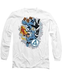 Marvel - Fantastic Four The First Family Together Long Sleeve T-Shirt - Lyst