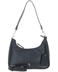 Ashwood Leather - Real Leather Shoulder Bag With Detachable Crossbody Strap - Lyst