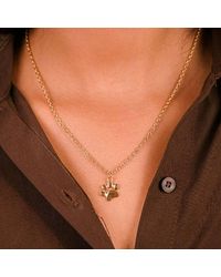 The Colourful Aura - Cat Paw Dog & Kitten Pendant Necklace For - Lyst
