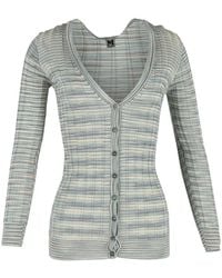 Missoni - Preloved Knitted Buttoned Cardigan - Lyst
