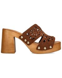 Steve Madden - 'Sunkissed' Suede Heels - Lyst