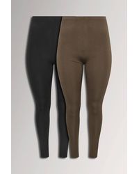 Yours - 2 Pack Stretch Leggings - Lyst