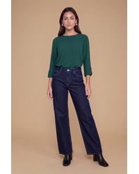 Dorothy Perkins - 3/4 Roll Sleeve Blouse - Lyst